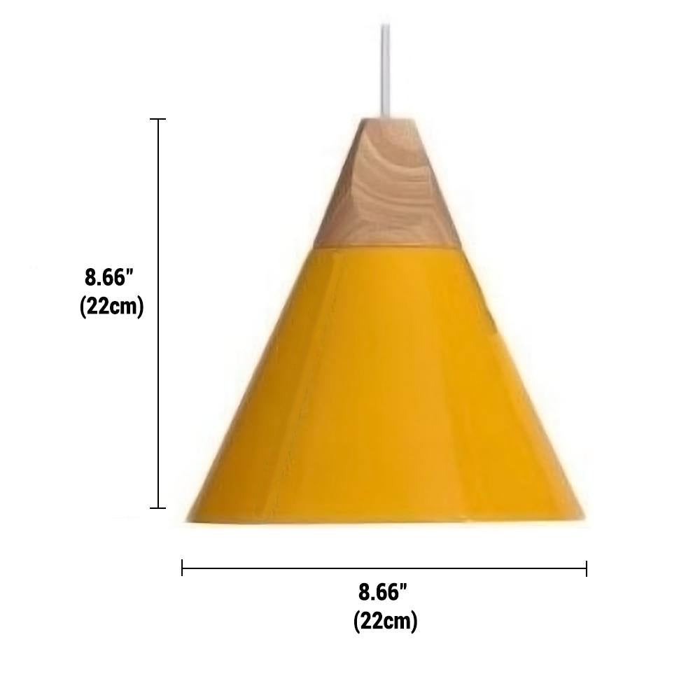 Minimalistic Wooden Pendant Light