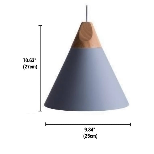 Minimalistic Wooden Pendant Light