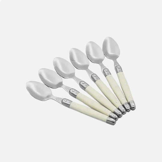 Ivory Elegance – Luxury Laguiole Cutlery Set with Timeless Style