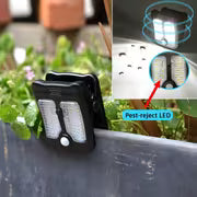 1pc Household Solar Wall Light Outdoor Motion Sensor