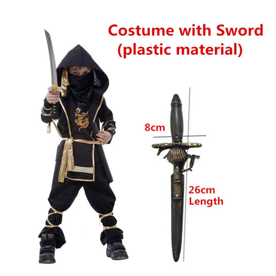 Boys Ninja Halloween Costume Set