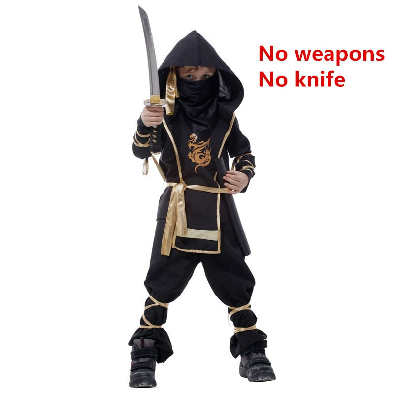 Boys Ninja Halloween Costume Set