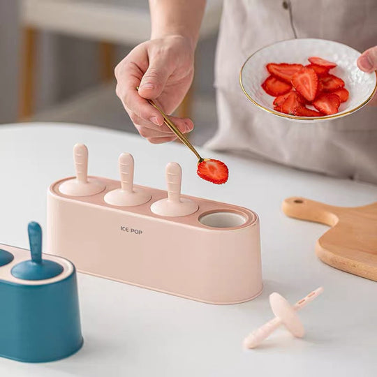 Silicone Ice on a Stick Ice Cream Mold Set