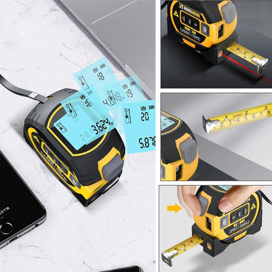 3-in-1 Infrared Laser Band Measurement Tool