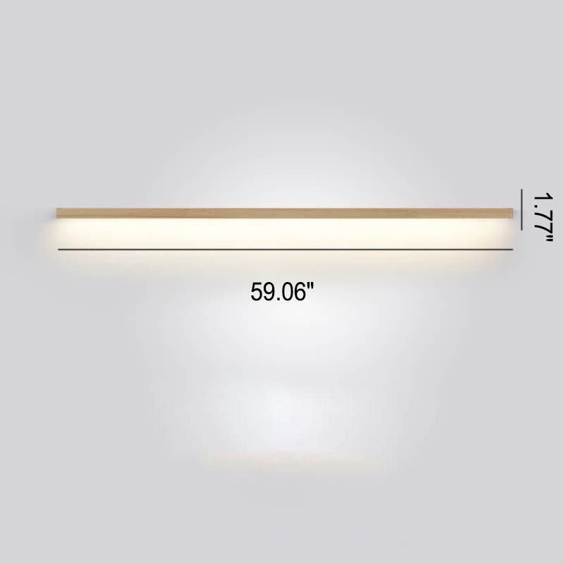 Japanese LED Wall Light | Solid Wood Design | Modern Accent Lighting
