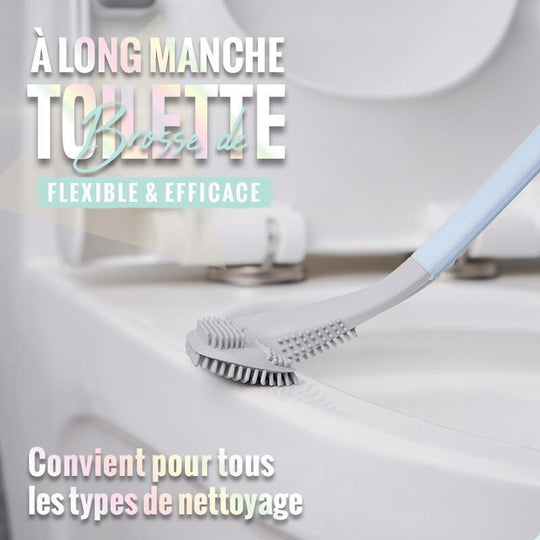 Long-Handled Toilet Brush - Say Goodbye to Stains