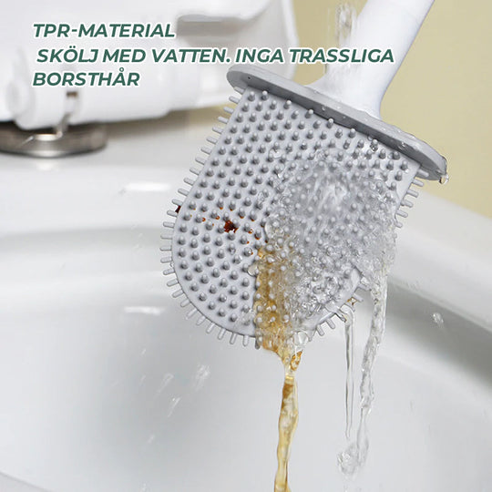 Wall-Mounted Toilet Brush