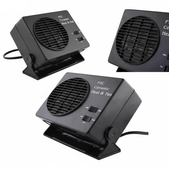 12V Ceramic Car Heater Fan | 150W-300W | Portable Defroster with Automatic Thermostat