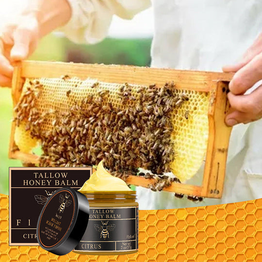 Beef Tallow, Beeswax, and Honey Face Cream