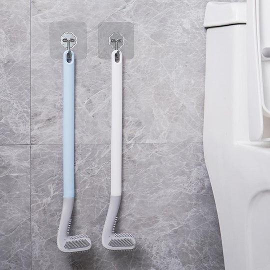 Longer Grip Flexible Silicone Golf Toilet Brush