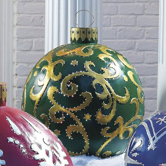 Outdoor Christmas PVC Inflatable Decorated Ball