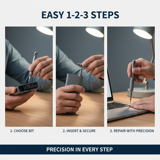 51 in 1 Magnetic Precision Screwdriver Set with 48 S2 Steel Bits