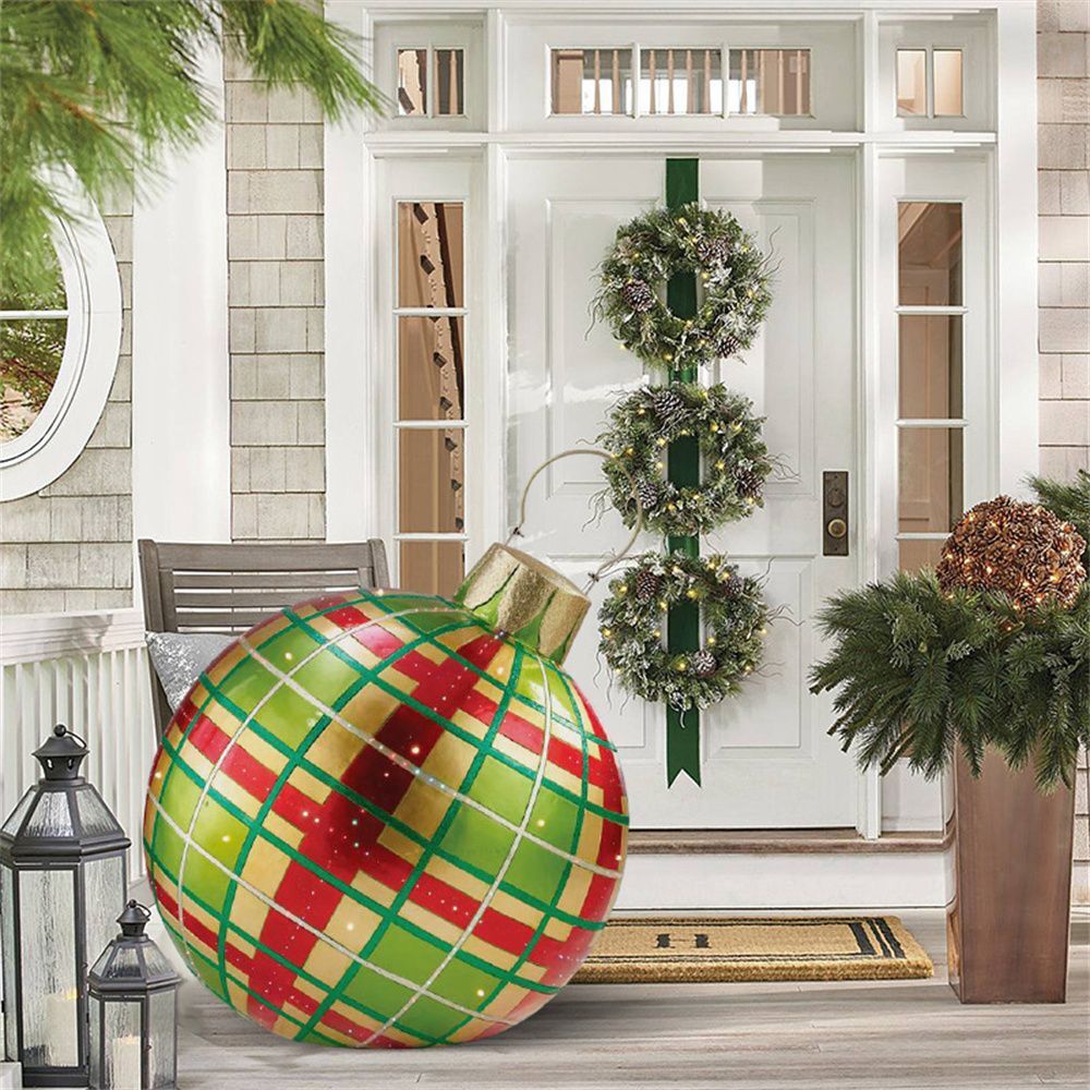 Outdoor Christmas PVC Inflatable Decorated Ball