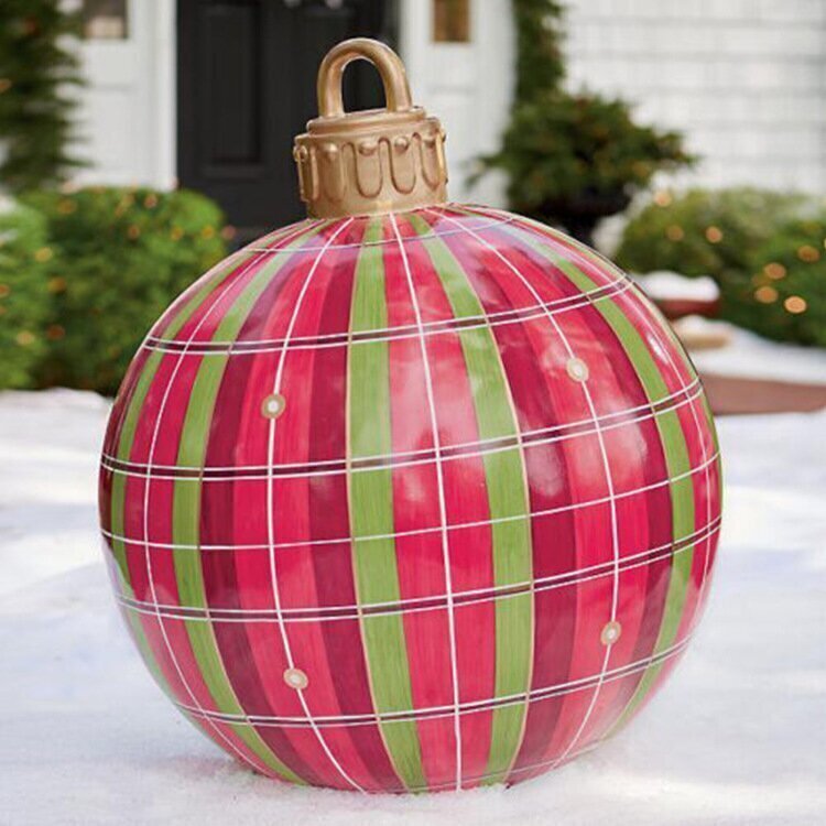 Outdoor Christmas PVC Inflatable Decorated Ball