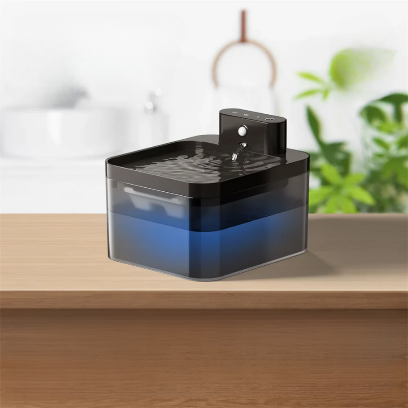 Automatic Wireless Drinking Fountain for Cats with Sensor
