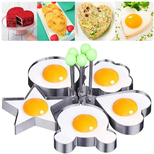 Stainless Steel Fried Egg Moulds