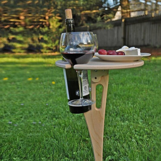 Outdoor Portable DIY Wine Rack