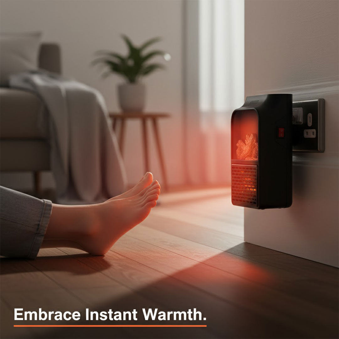 Electric Space Heater - Plug In - Adjustable Temperature