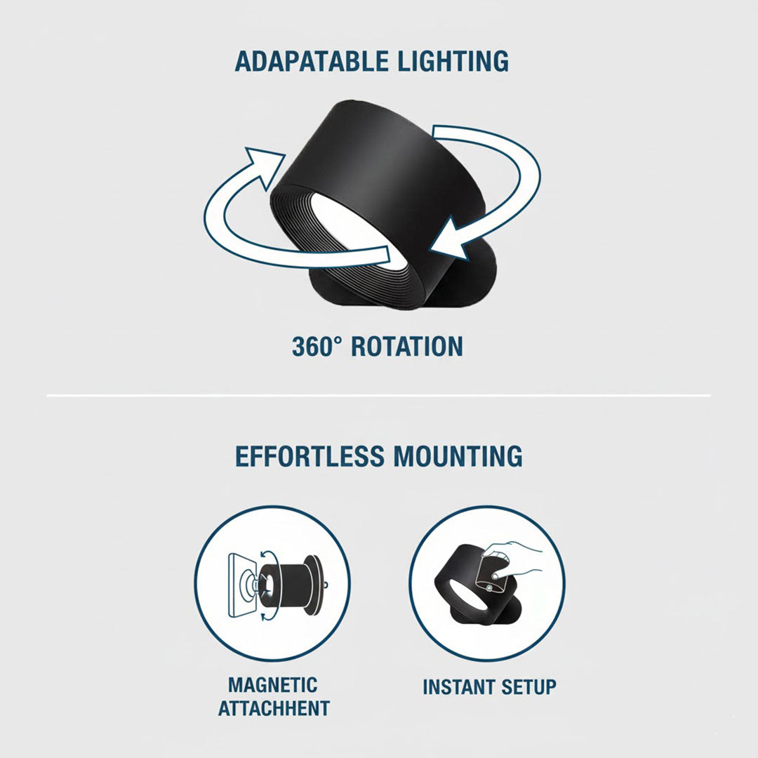 Touch-Activated Lamp - Adjustable Brightness - Mood Lighting