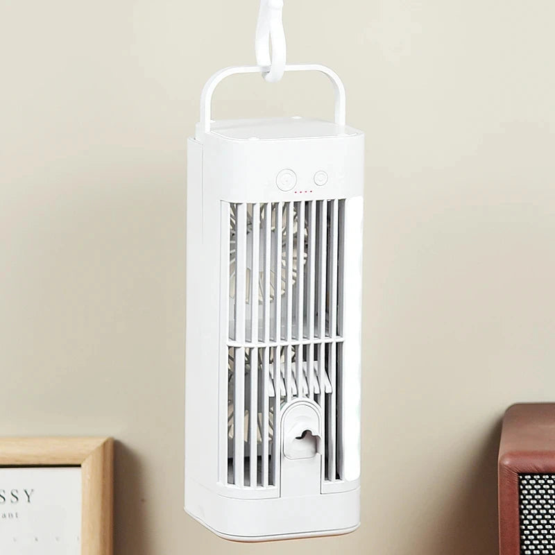 Air Conditioner Fan - Portable Desk - Spray Cooling