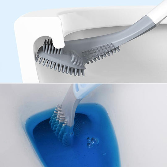 Longer Grip Flexible Silicone Golf Toilet Brush