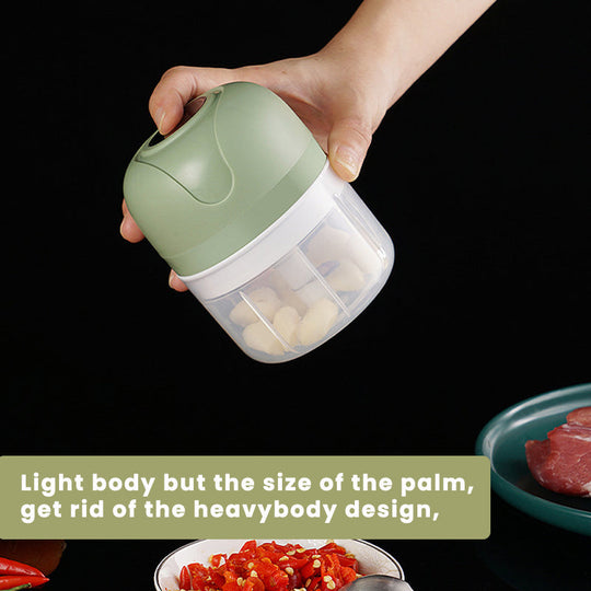 USB Rechargeable Electric Garlic Mill