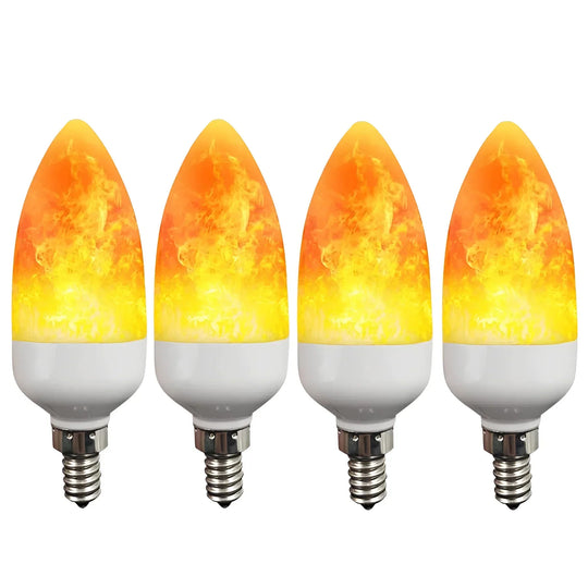 Flame Effect Lamp – 9W LED with Realistic Flame Light