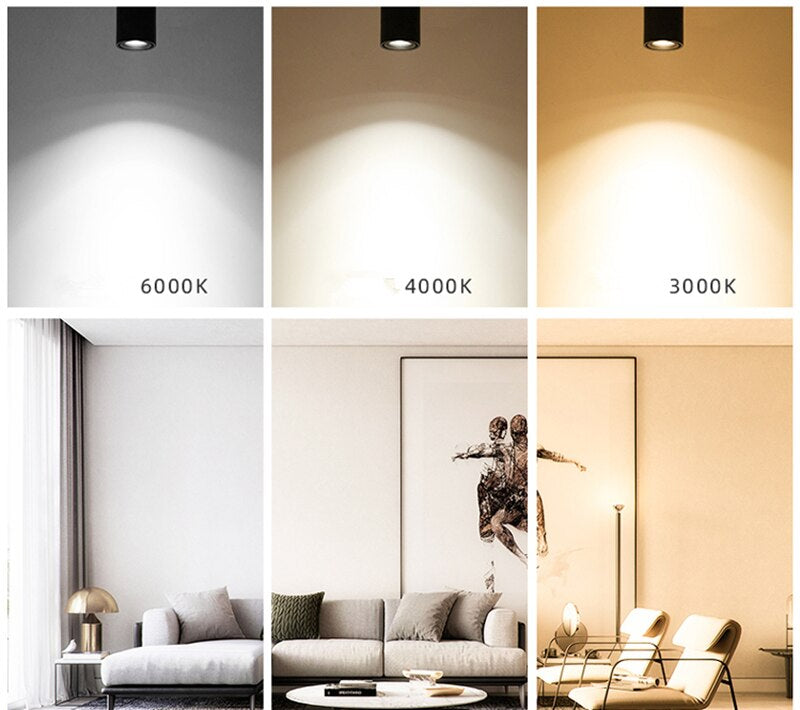 LED Ceiling Spotlight - 7W, 12W, 15W