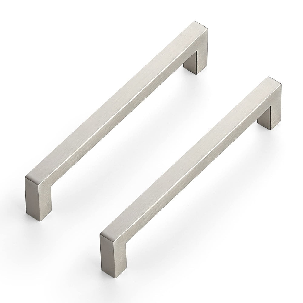 Brushed Nickel Stainless Steel Kitchen Cabinet Pulls and Handles