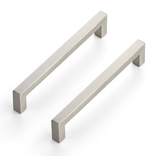 Brushed Nickel Stainless Steel Kitchen Cabinet Pulls and Handles