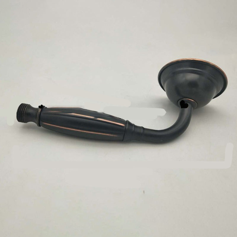 Traditional Handheld Shower Head with Hose - Polished Brass Wall Mounted Design
