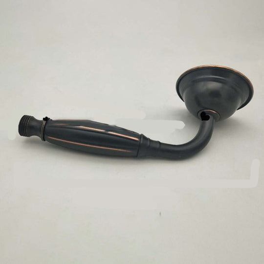 Traditional Handheld Shower Head with Hose - Polished Brass Wall Mounted Design