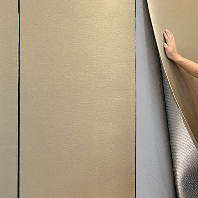 Soundproof Wall Cladding Solid Colour Peel and Stick Foam Living Room Wall Panel