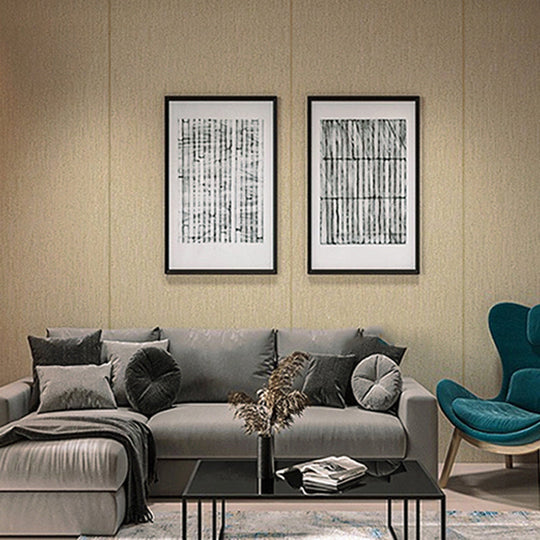 Soundproof Wall Cladding Solid Colour Peel and Stick Foam Living Room Wall Panel