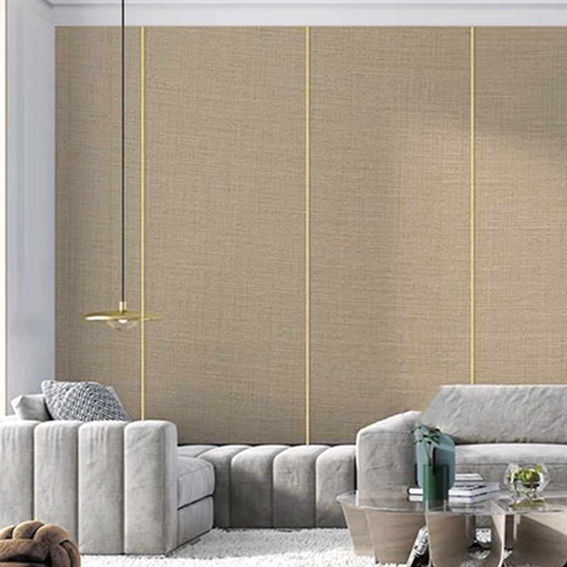 Soundproof Wall Cladding Solid Colour Peel and Stick Foam Living Room Wall Panel