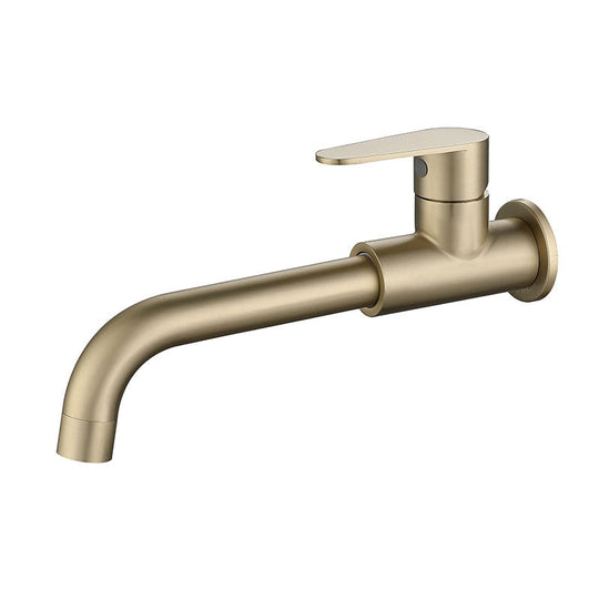 Modern Style Wall-Mounted Single Lever Mixer Tap for the Bathroom