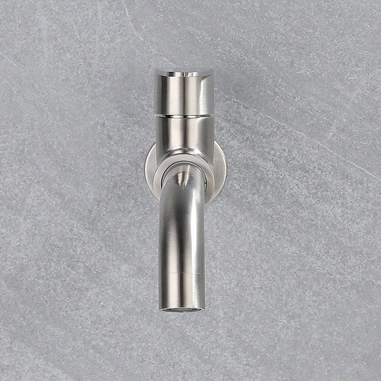 Modern Style Wall-Mounted Single Lever Mixer Tap for the Bathroom