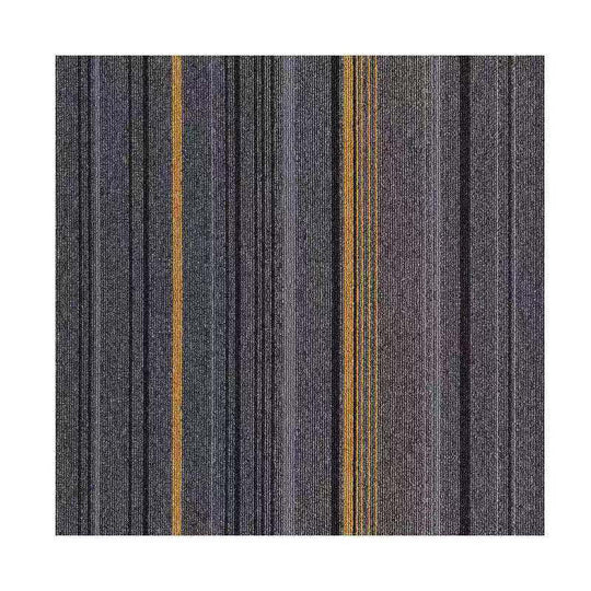 Dark Colour Level Loop Carpet Tile Non-Slip Self-Adhesive Indoor Office Carpet Tiles