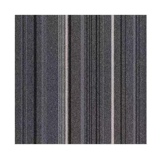 Dark Colour Level Loop Carpet Tile Non-Slip Self-Adhesive Indoor Office Carpet Tiles