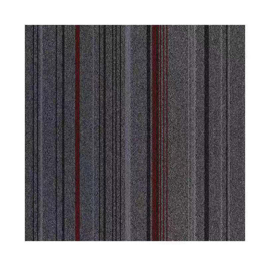 Dark Colour Level Loop Carpet Tile Non-Slip Self-Adhesive Indoor Office Carpet Tiles
