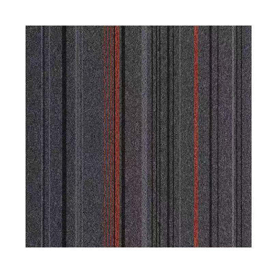 Dark Colour Level Loop Carpet Tile Non-Slip Self-Adhesive Indoor Office Carpet Tiles