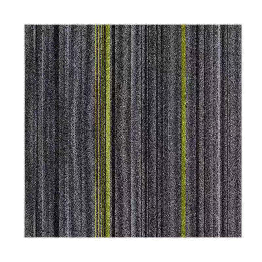 Dark Colour Level Loop Carpet Tile Non-Slip Self-Adhesive Indoor Office Carpet Tiles