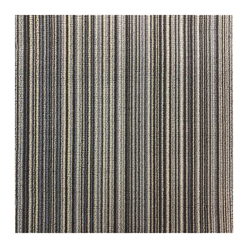 Dark Colour Level Loop Carpet Tile Non-Slip Self-Adhesive Indoor Office Carpet Tiles
