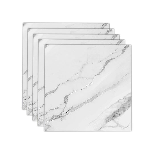 Multi-Tonal Style Peel and Stick Vinyl Plank Flooring with Porcelain Tile Look