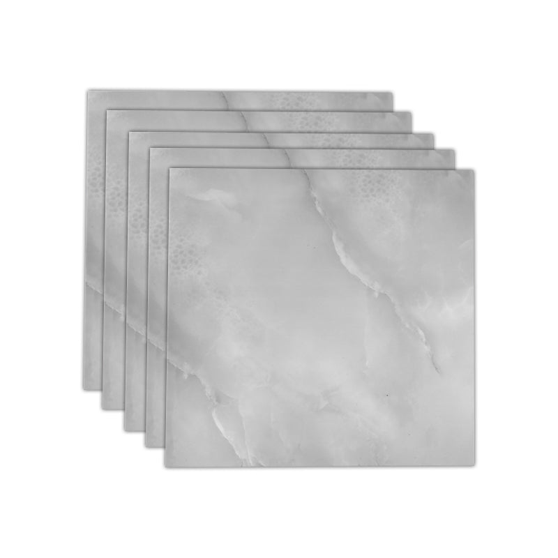 Multi-Tonal Style Peel and Stick Vinyl Plank Flooring with Porcelain Tile Look