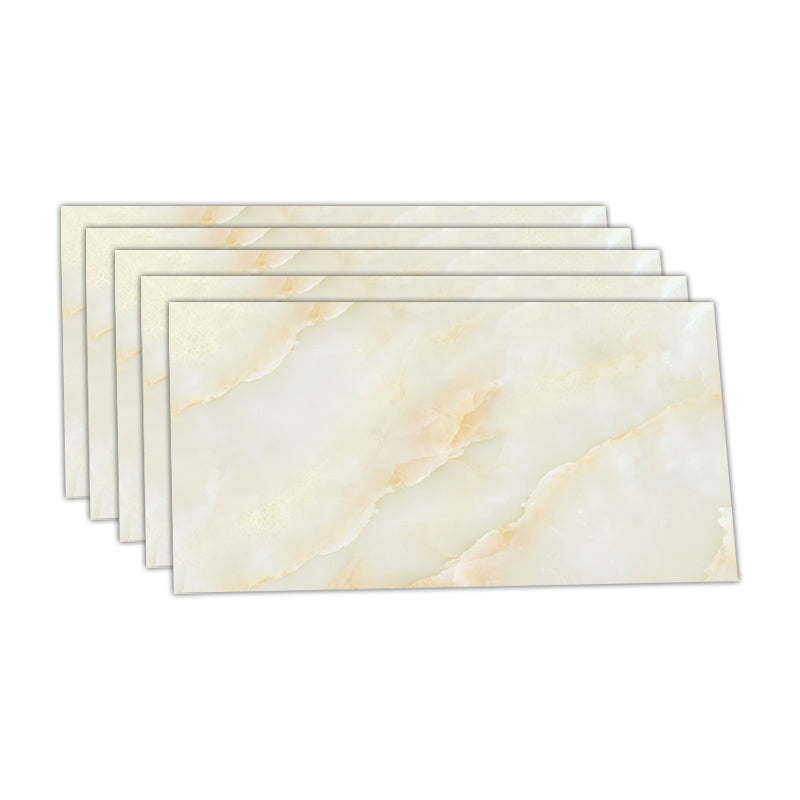 Multi-Tonal Style Peel and Stick Vinyl Plank Flooring with Porcelain Tile Look