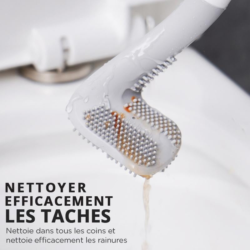 Long-Handled Toilet Brush - Say Goodbye to Stains