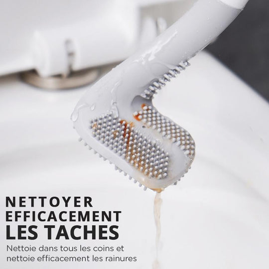 Long-Handled Toilet Brush - Say Goodbye to Stains
