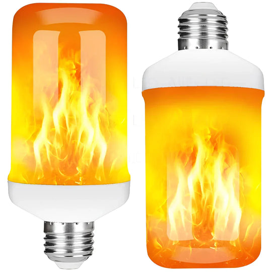 Flame Effect Lamp – 9W LED with Realistic Flame Light
