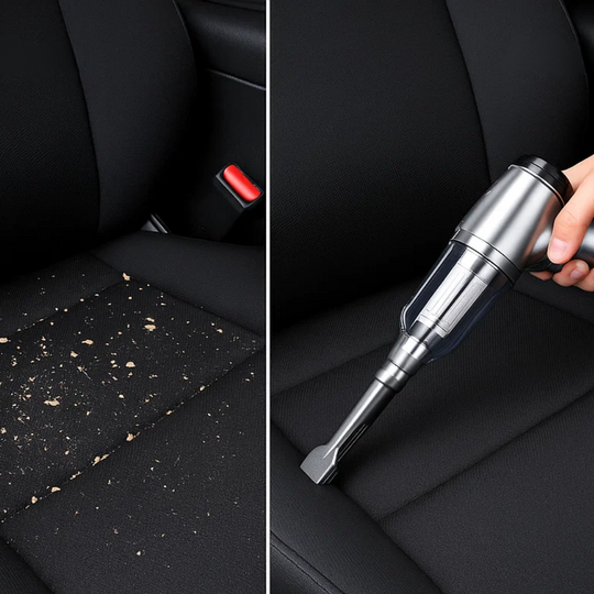 Compact and Powerful Car Vacuum Cleaner for Quick Cleaning